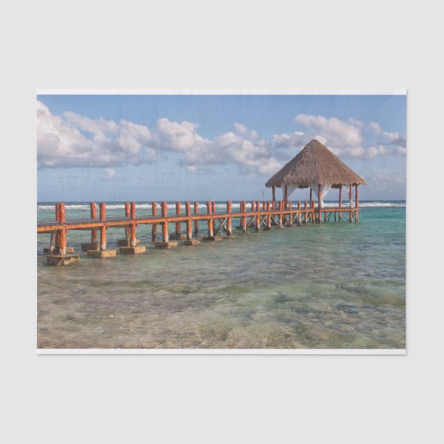 Papel De Seda Gazebo mexicano (Frente )