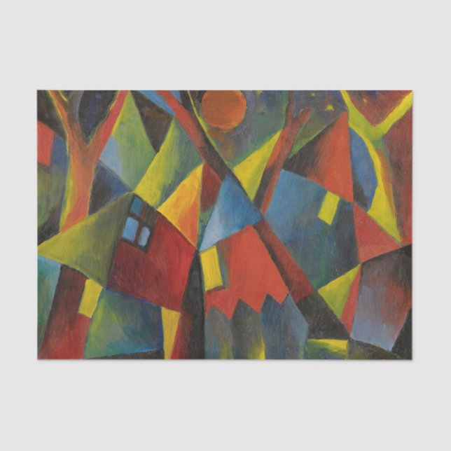 Papel De Seda Gelbroter Mond Uber Sturzenden por Arnold Topp (Frente )