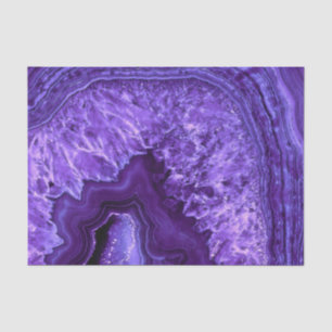 Papel De Seda Gemstone Mineral Ultra Violett Roxo
