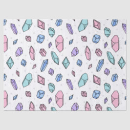 Papel De Seda Gemstones Gemstones Gems Cristal de Trendy Trendy