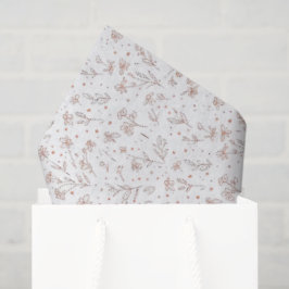 Papel De Seda Gender Reveal Tissue Paper - Boho Floral