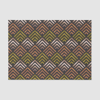 Papel De Seda Geometria do Art deco