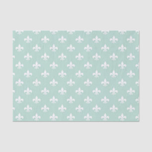 Papel De Seda Geométrica Chic das Linhas Verticais Verdes de Pa
