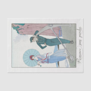 Papel De Seda George Barbier, Art Deco Tissue Paper