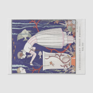Papel De Seda George Barbier, Art Deco Tissue Paper