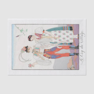 Papel De Seda George Barbier, Art Deco Tissue Paper