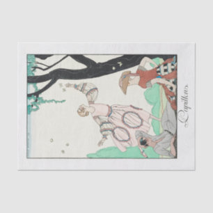 Papel De Seda George Barbier, Art Deco Tissue Paper