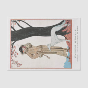 Papel De Seda George Barbier, Art Deco Tissue Paper