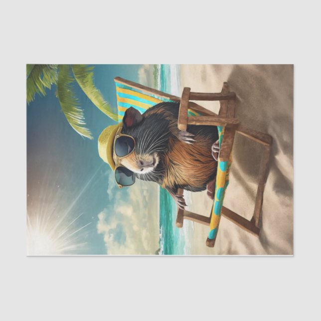 Papel De Seda Gerald Chillin, Suínos guineenses vão para Wildwoo (Frente )