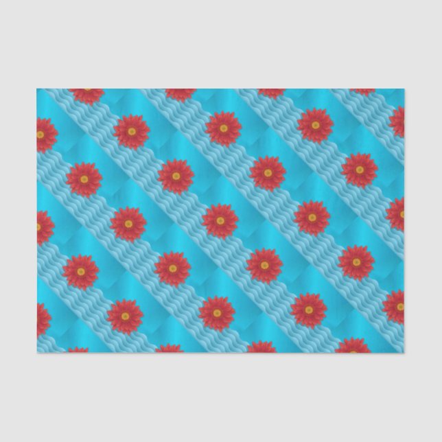 Papel De Seda Gerbera (Frente )