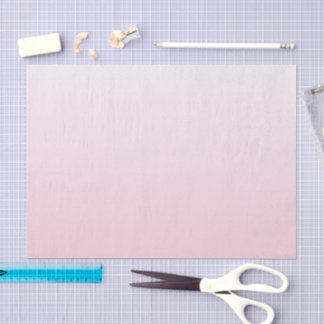 Papel De Seda Gilry Minimalista Rosa Ombre Gradiente