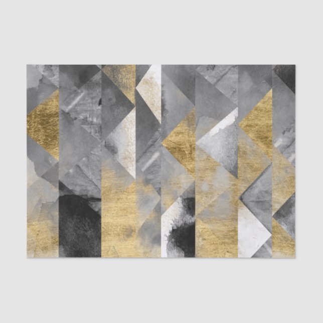 Papel De Seda Gilt Reflexões I (Frente )