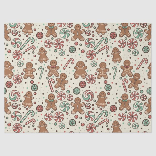 Papel De Seda Gingerbread Delight (Frente )
