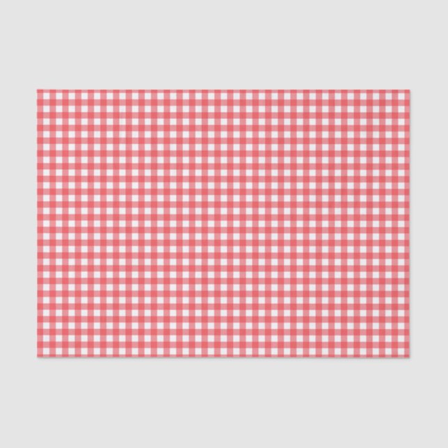 Papel De Seda Gingham (Frente )