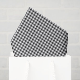 Papel De Seda Gingham Padrão Preto Óculos Legal Brancos Brancos 