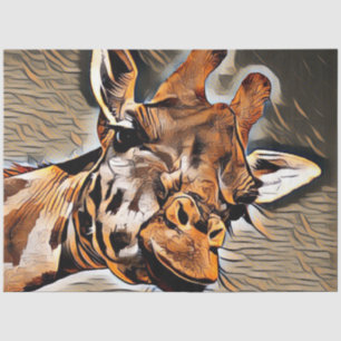 Papel De Seda Girafa de ArtAnimal