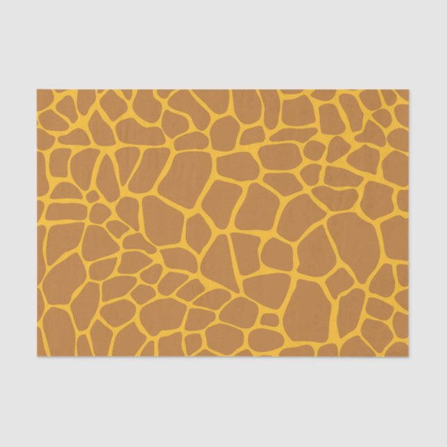 Papel De Seda Giraffe Impressão (Frente )