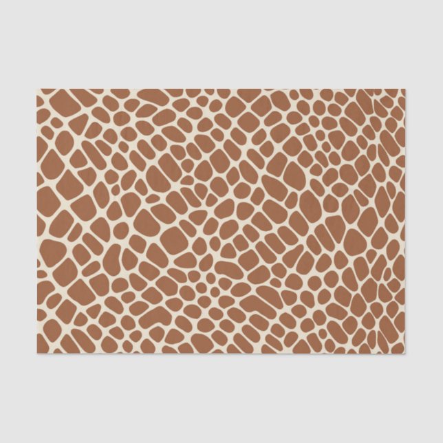 Papel De Seda Giraffe Pattern (Frente )