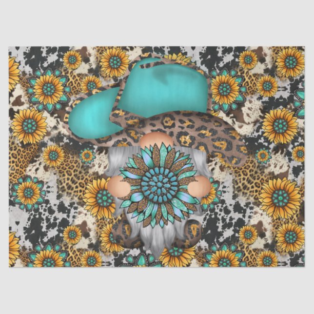 Papel De Seda Girassóis do País (Frente )