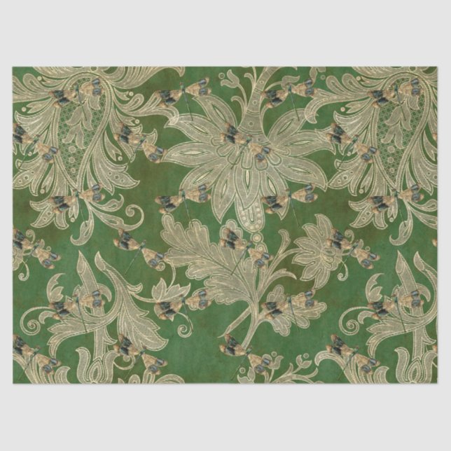 Papel De Seda Girassóis e Dragões Série Design 9 (Frente )