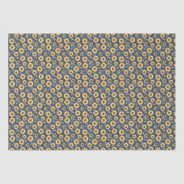 Papel De Seda Girassol (Frente )