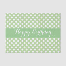 Papel De Seda Girly Large Bolinhas