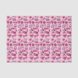Papel De Seda Girly Makeup - Rosa