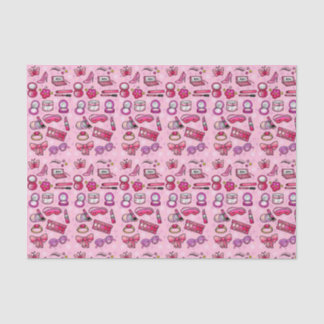 Papel De Seda Girly Makeup - Rosa