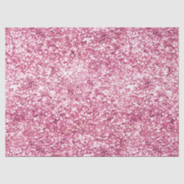 Papel De Seda Girly Pink Glitter Confetti