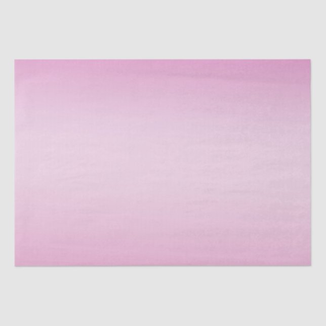 Papel De Seda Girly Pink Ombre (Frente )