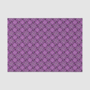 Papel De Seda Giro Espiral 3D Geométrico, Cor-de-Rosa