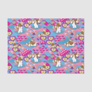 Papel De Seda Gizmo | Pink Peace & Love Pattern