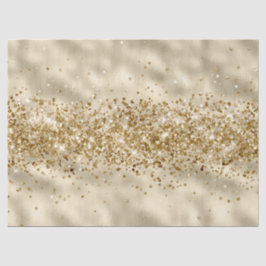 Papel De Seda Glam Girly Dourado Glitzy Glitter Sparkle Confetti