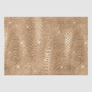 Papel De Seda Glam Glitter Cobra