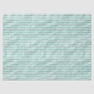 Papel De Seda Glam Green White Stripes