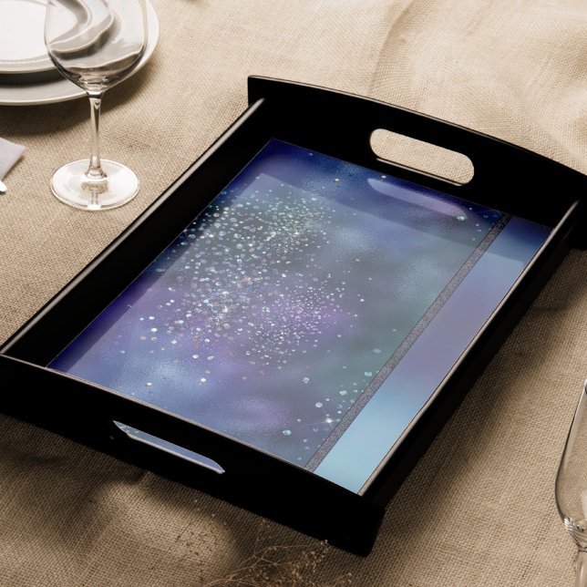 Papel De Seda Glama Náutica Mermaid | Azul Escuro Roxo (Criador carregado)