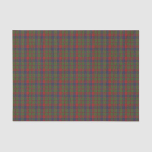 Papel De Seda Glasgow Original Scottish Tartan (Frente )
