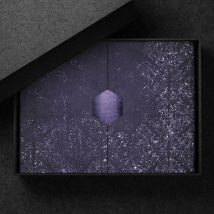 Papel De Seda Glimmering Indigo Grunge Meia-Noite Roxo
