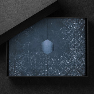 Papel De Seda Glimmering Marinho Grunge Azul escuro Luxury Dam