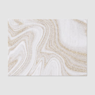 Papel De Seda Glitor de ouro branco moderno