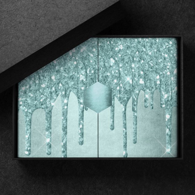 Papel De Seda Glitter de Mensagem de Discagem | Corante de Fusão (Criador carregado)