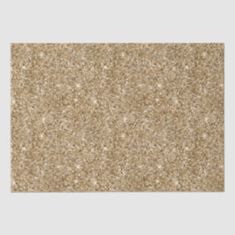 Papel De Seda Glitter Dourado