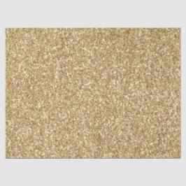 Papel De Seda Glitter Dourado