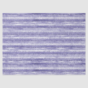 Papel De Seda Glitter Glitter Girly Purple Stripes