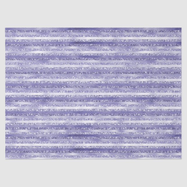 Papel De Seda Glitter Glitter Girly Purple Stripes (Frente )