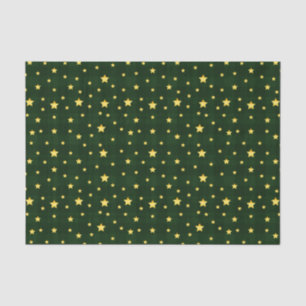 Papel De Seda Glória Dourada Stars Tartan