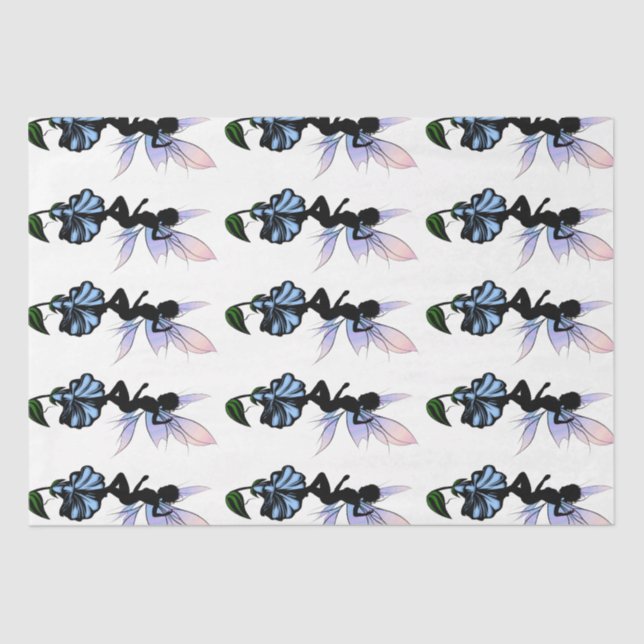 Papel De Seda Glória - Fada de Sombra (Frente )