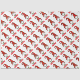 Papel De Seda Gnomie Christmas