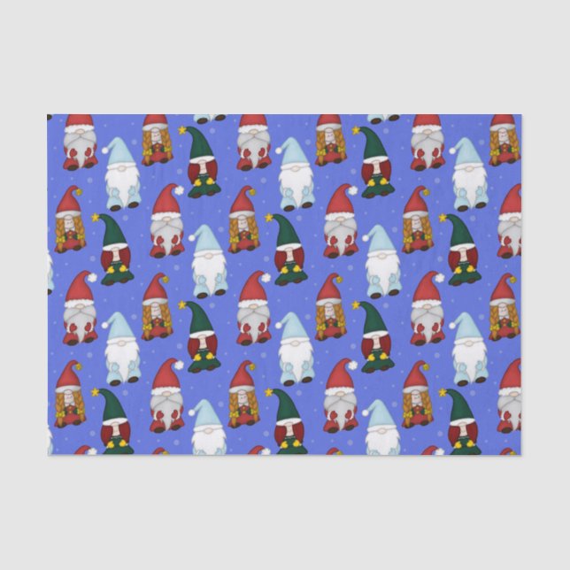 Papel de seda Gnomies Frios (Médio) (Frente )