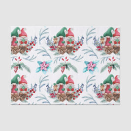 Papel De Seda Gnomo em Pine Cones